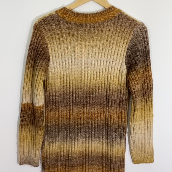 HEARTLOOM Marina Ombré Stripe Sweater Dress NWT Large - Picture 7 of 12